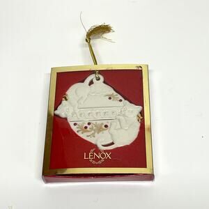 Lenox Holiday Mischief Kittens Porcelain Christmas Tree Ornament